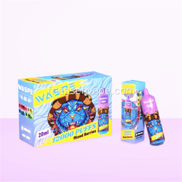 Disposable vape waspe 12kpuffs bonne vente de vape